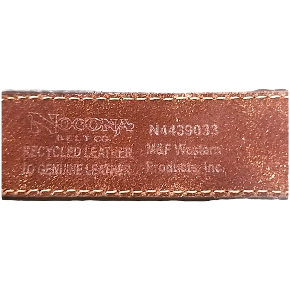 Nocona boys western leather belt size 24